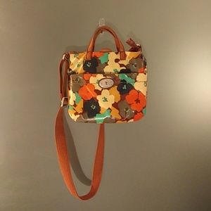 Fossil Key-Per Adjustable Strap Water Resist Purse